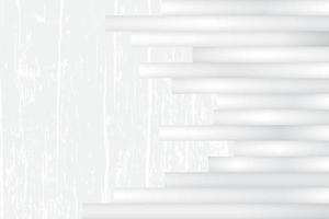 Abstract white and gray color, modern design background with geometric shape. Vector illustration.
