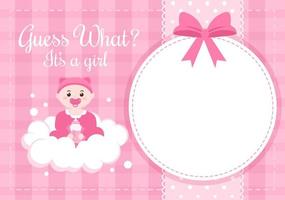 Baby Girl Frame Vector Art, Icons, and Graphics for Free Download