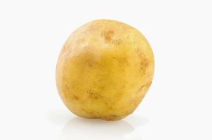 Potato isolated over white