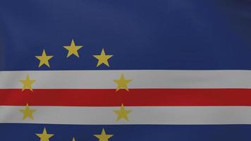 Cape Verde flag texture photo