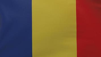 Romania flag texture photo