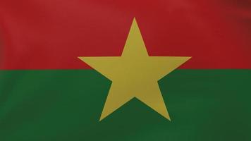 Burkina Faso flag texture photo