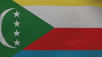 Comoros flag texture photo