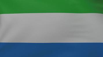 textura de la bandera de sierra leona foto