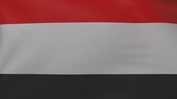 textura de la bandera de yemen foto