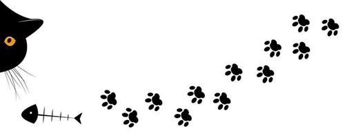 Cat Paw Print Vector Art, Icons, and Graphics for Free Download