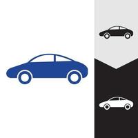 diseño de icono de ilustración de vector de coche