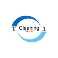 Cleaning logo and symbol ilustration vector template