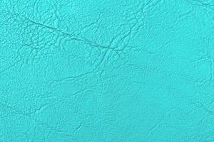 Cyan-Teal  leather texture background photo