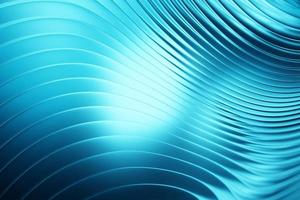 3d Illustration  rows of  blue   line  . Geometric background, weave pattern. photo