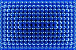 3d illustration of  blue  balls.Set of  balls  on monocrome background, pattern. Geometry  background photo