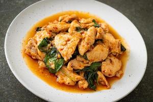 Stir Fried Chicken with Chili Paste photo