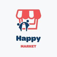 Happy Market Logo vector