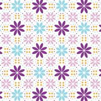 Seamless floral pattern for tablecloth, oilcloth, bedclothes or other textile design vector