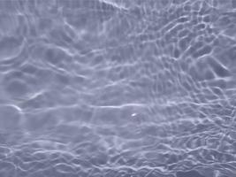 Defocus blurred water in swimming pool rippled water detail background photo