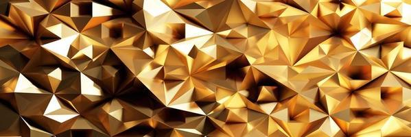 Gold metal background. Brushed metallic texture. 3d rendering photo