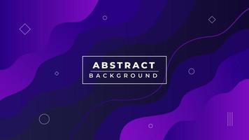 Colorful Gradient Fluid Background Design with Purple Color. vector