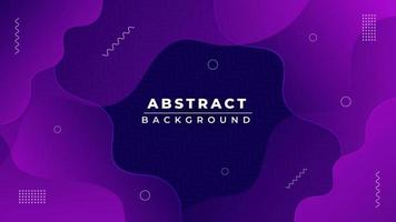 Abstract modern creative liquid gradient colorful background design vector