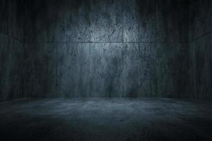 Grunge abstract room with urban metallic background. 3d rendering photo