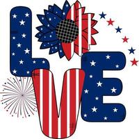 4th of July Design vector