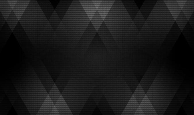 3D black geometric abstract background overlap layer on dark space with line motion style effect. Graphic design element carbon fiber texture concept for banner, flyer, card, brochure, cover, etc