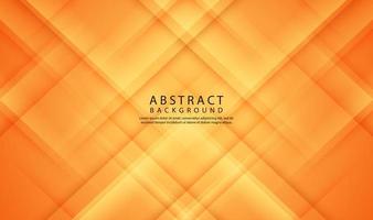 Capa de superposición de fondo abstracto geométrico naranja 3d en espacio brillante con efecto de textura de corte de línea. elemento de diseño gráfico concepto de estilo elegante para volante de banner, tarjeta, portada de folleto o página de inicio vector