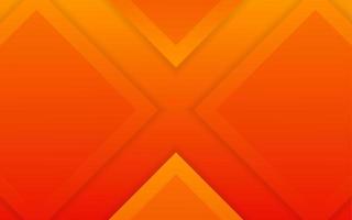 Abstract colorful orange wave background vector