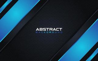 Abstract Dark Blue with Blue Line Combination Background Design. Elegant Modern Background Design. vector