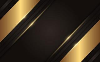 Luxury brown and golden gradient background vector