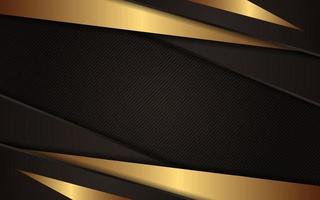 Luxury brown and golden gradient background vector