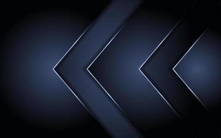 Abstract dark background with glowing line vector
