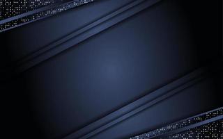Abstract black background combination with glitter vector