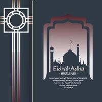 eid-al-adha illustration free vector