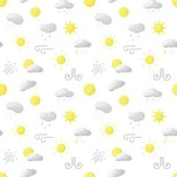 pattern with weather vector