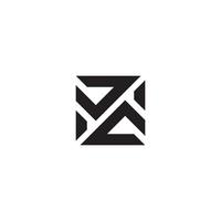 logotipo de letra inicial abstracta p y d en color negro aislado en fondo blanco aplicado para el logotipo de inversor inmobiliario también adecuado para las marcas o empresas que tienen el nombre inicial pd o dp vector