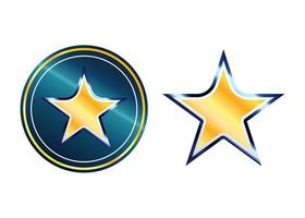estrella logo emblema logos geométrico vector