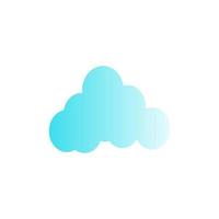 cloud vector icon illustration design