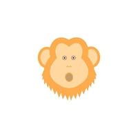 monkey icon vector illustration design element