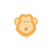 monkey icon vector illustration design element