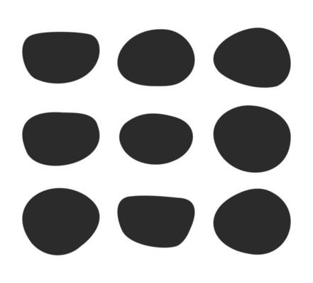 Liquid abstract shapes background. Fluid shape design element.