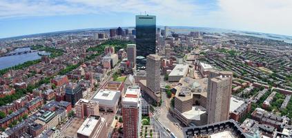 Boston panorama view photo