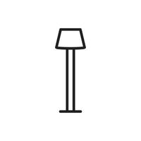 lamp for website graphic resource, presentation, symbol vector