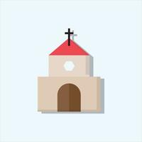 vector de iglesia para presentación de icono de símbolo de sitio web