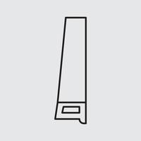 saw tool vector for website symbol icon presentation