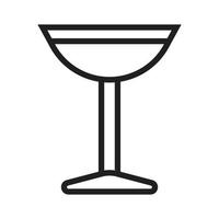 wine glass vector for website symbol icon presentation