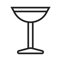 wine glass vector for website symbol icon presentation