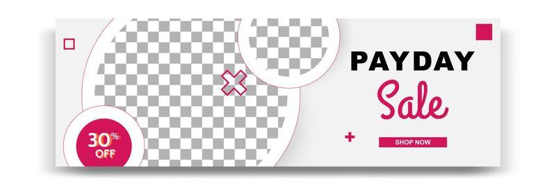 Abstract gradient modern geometric banner template design in red color palette combination. Suitable for advertising and promotion in social media post, blog, web, cover, header.