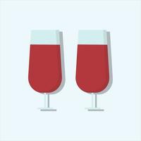 cup of wine vector for website symbol icon presentation