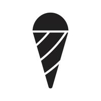 vector de helado para presentación de icono de símbolo de sitio web