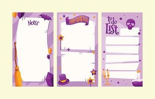 Pages Of Fun Magical Fantasy vector